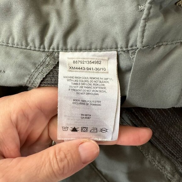 Columbia Mens Size 36" Gray Cargo Shorts With Pockets Outdoor Adventure Ready - Picture 12 of 12